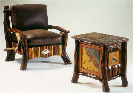 Juniper Ledger Chair & Cabinet