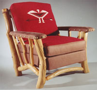 Driftwood Ledger Chair